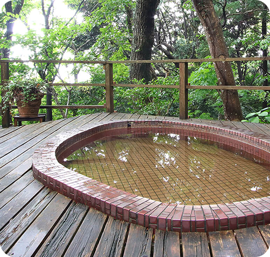 屋外温泉